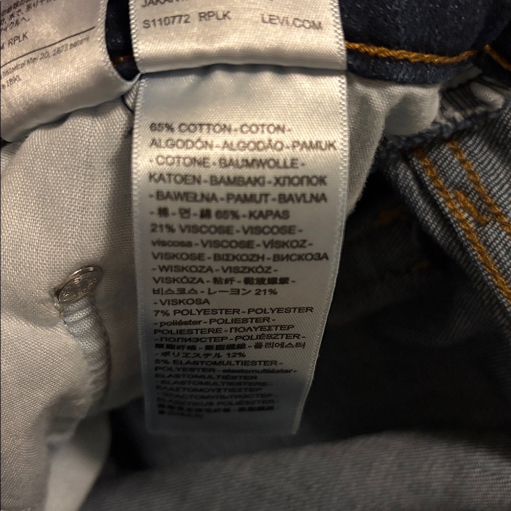 Levi’s | denim blue jeans 726 flare 29 - Picture 4 of 4
